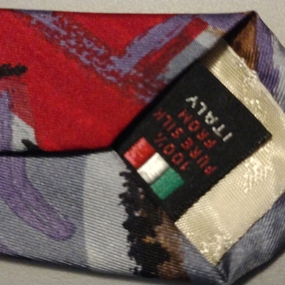 *4/$20 Bundle Deal Closet Cleanout Sale* Serica for Jacobson's men's tie - Picture 3 of 3